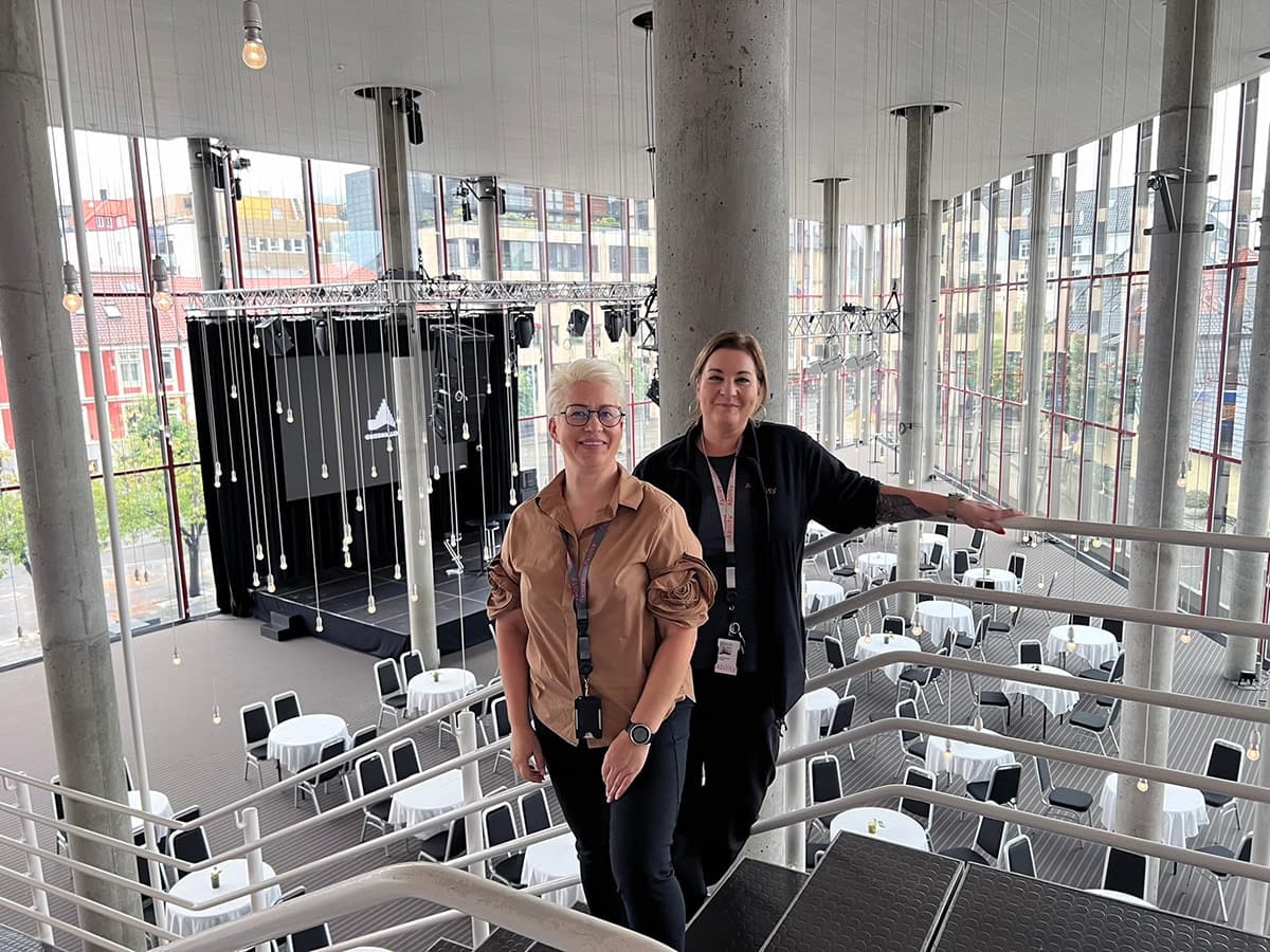 Kept Grieghallen clean for 17 years — with people, machines and adaptability